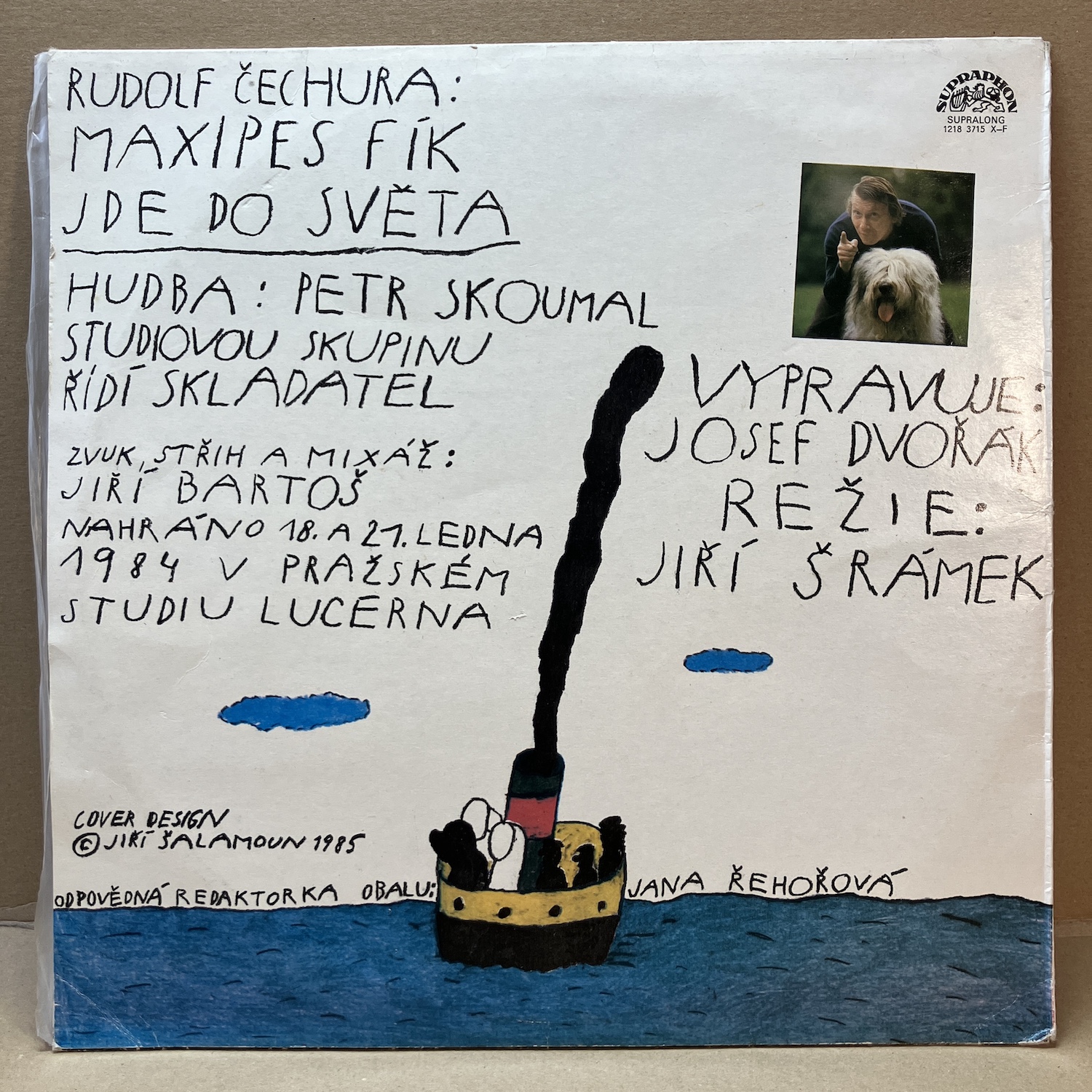 RUDOLF ČECHURA – MAXIPES FÍK JDE DO SVĚTA (LP) - Obrázek 2