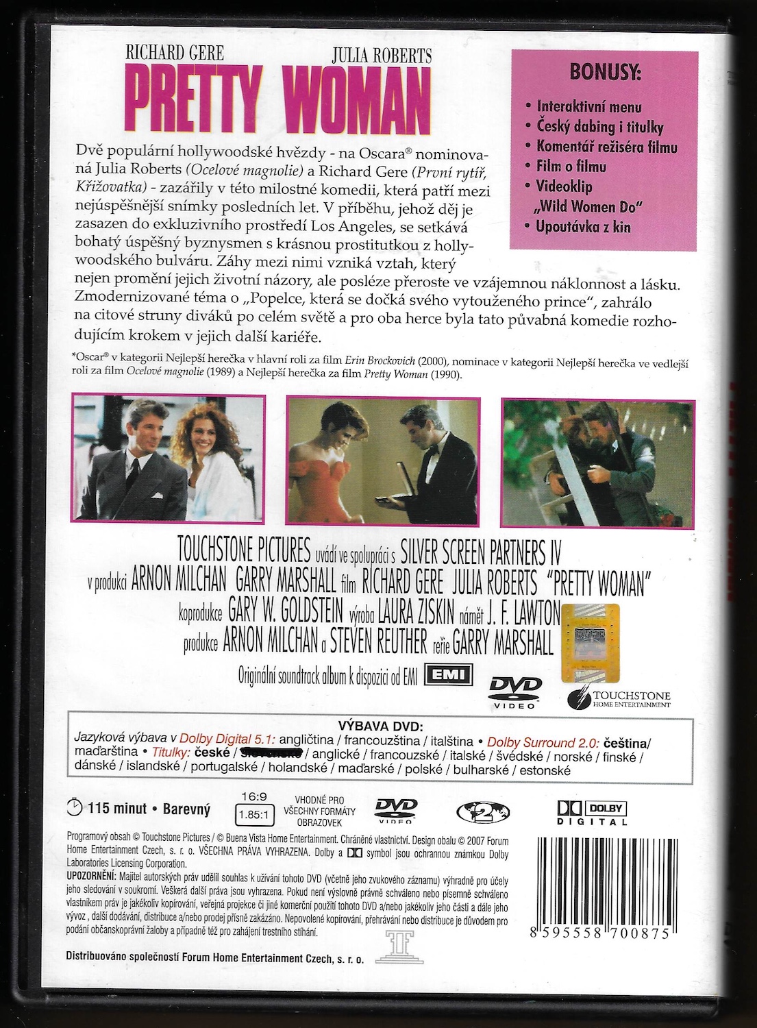 PRETTY WOMAN (DVD) - Obrázek 2