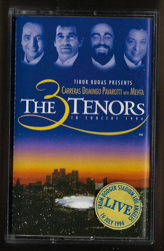 THE 3 TENORS – IN CONCERT 1994 (MC)