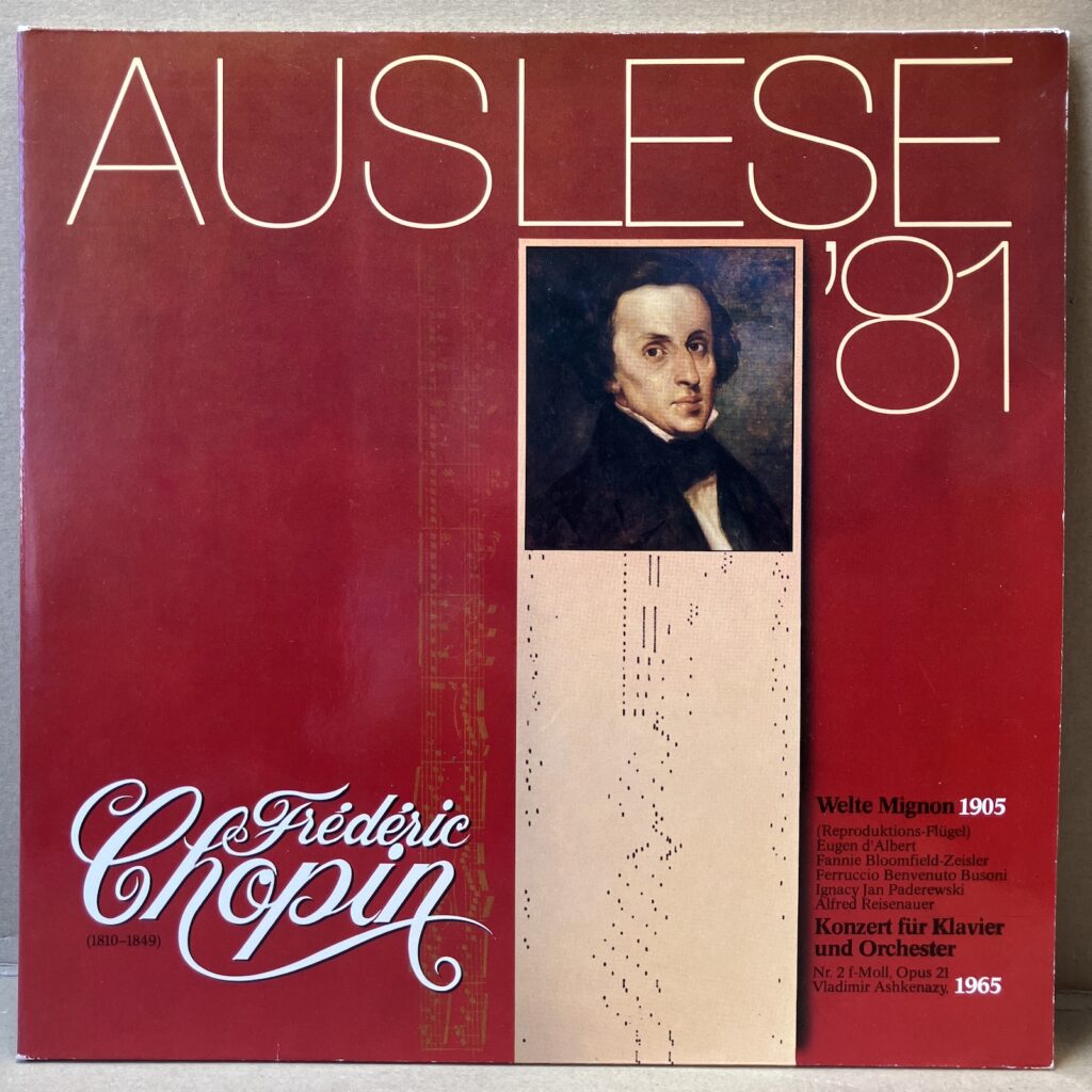 FRÉDÉRIC CHOPIN – AUSLESE '81 (LP)
