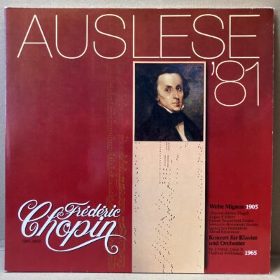 FRÉDÉRIC CHOPIN – AUSLESE '81 (LP)