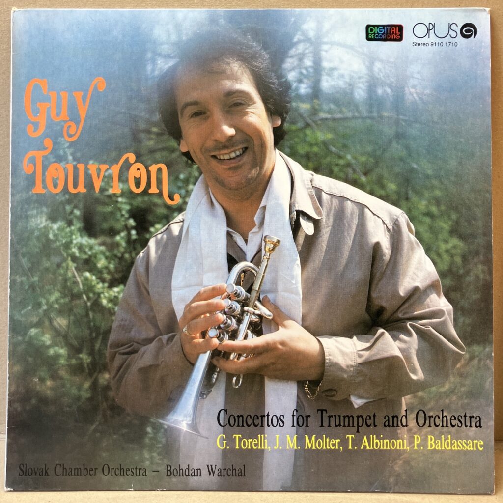 GUY TOUVRON – CONCERTOS FOR TRUMPET AND ORCHESTRA (LP)
