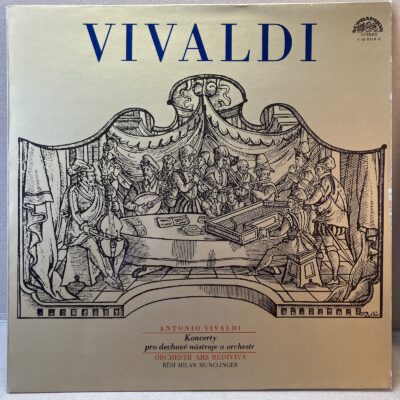 ANTONIO VIVALDI – KONCERTY PRO DECHOVÉ NÁSTROJE A ORCHESTR (LP)
