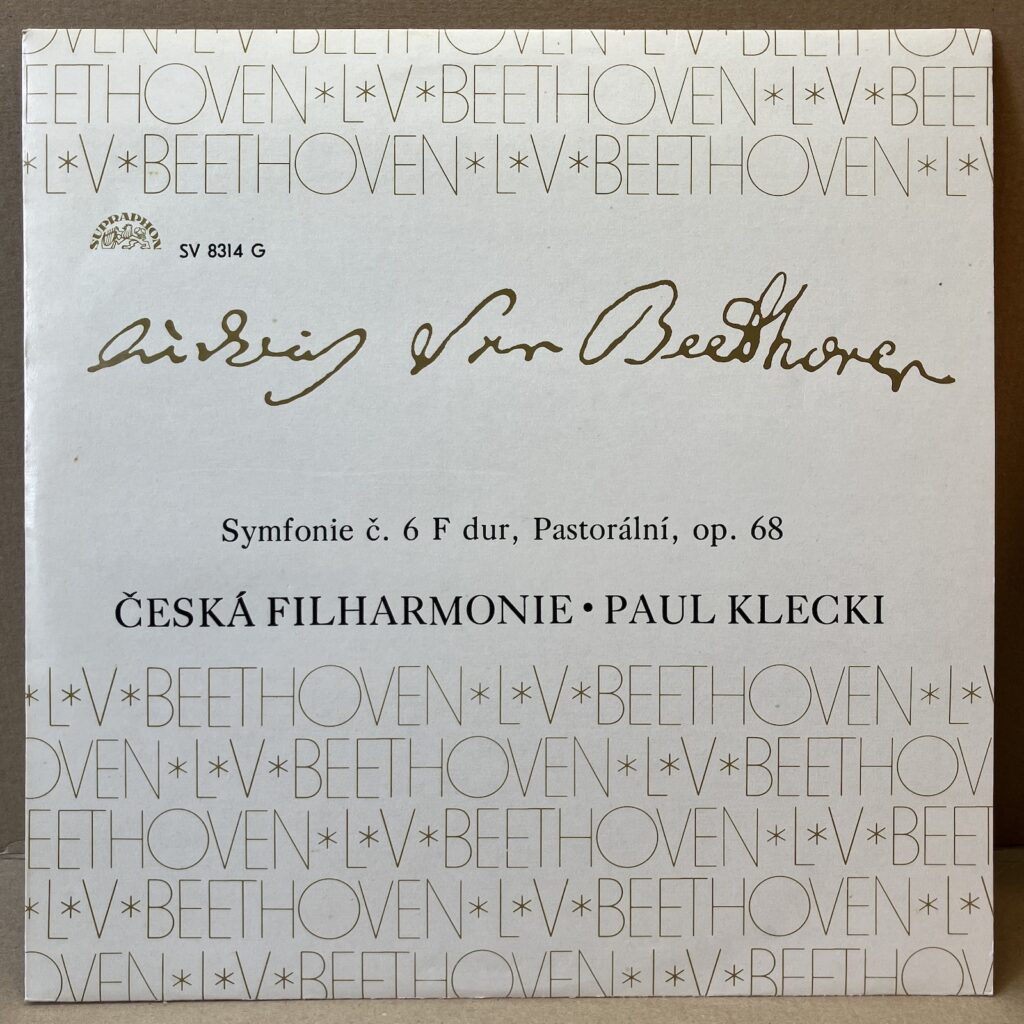 LUDWIG VAN BEETHOVEN – SYMFONIE Č. 6 F DUR, PASTORÁLNÍ, OP. 68 (LP)