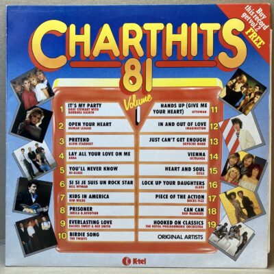 CHARTHITS 81 VOLUME 1 (LP)