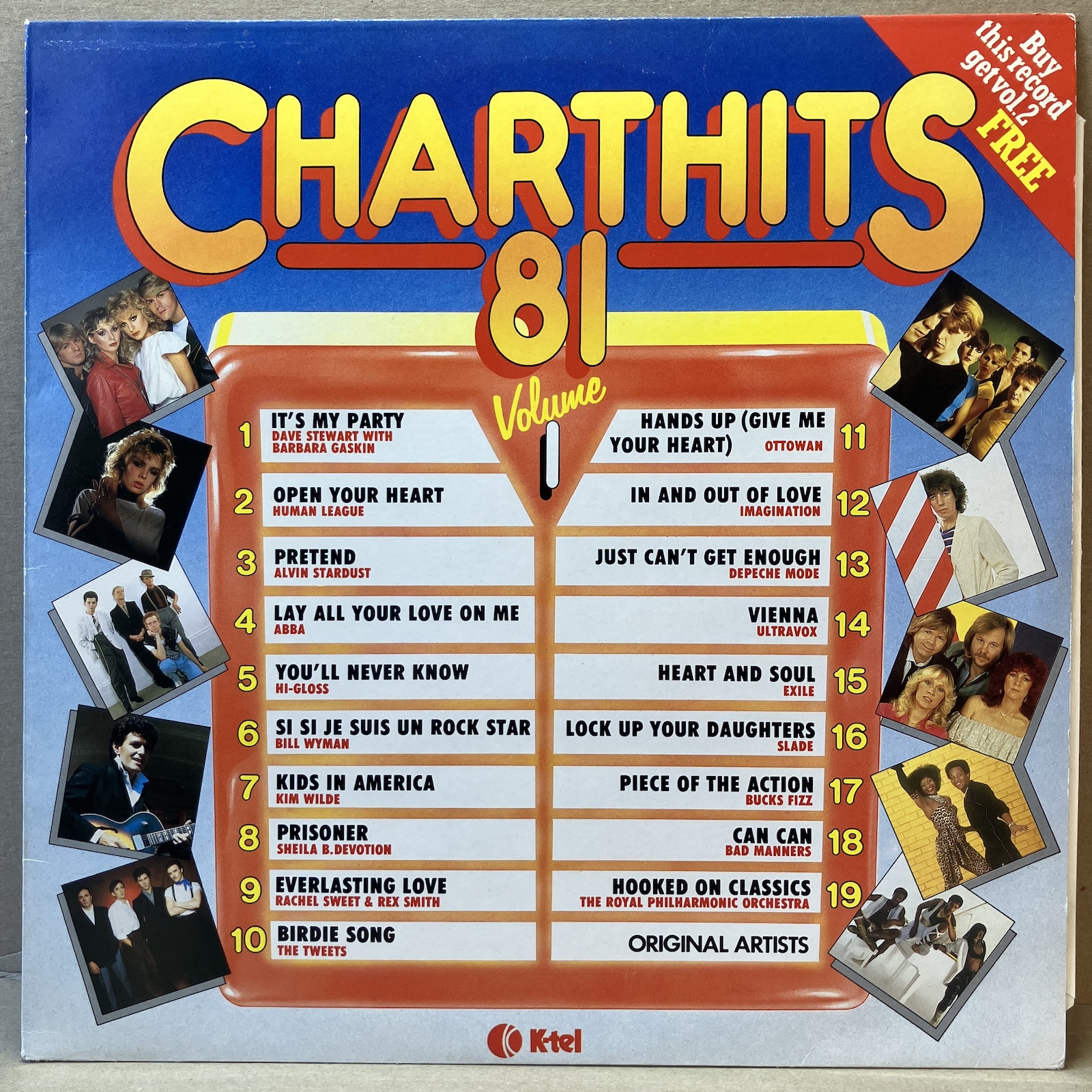 CHARTHITS 81 VOLUME 1 (LP)
