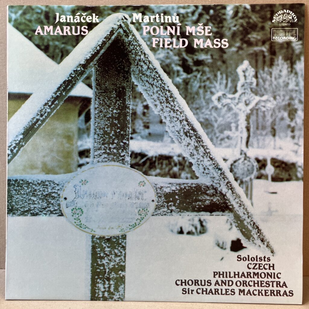 LEOŠ JANÁČEK / BOHUSLAV MARTINŮ – AMARUS / POLNÍ MŠE / FIELD MASS (LP)