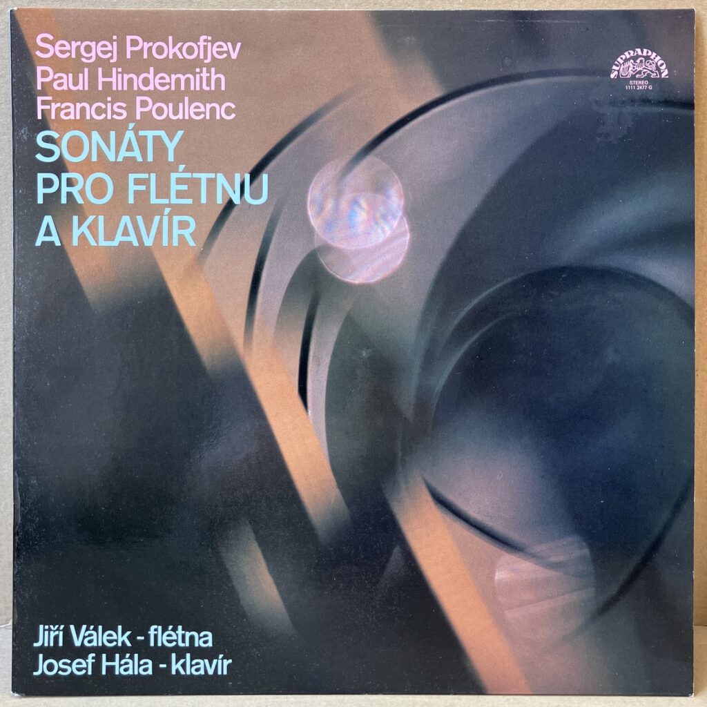 SERGEJ PROKOFJEV / PAUL HINDEMITH / FRANCIS POULENC – SONÁTY PRO FLÉTNU A KLAVÍR (LP)
