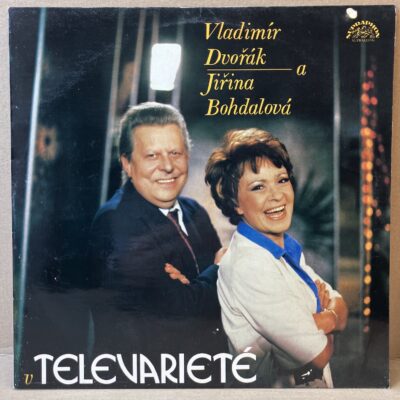 VLADIMÍR DVOŘÁK A JIŘINA BOHDALOVÁ – V TELEVARIETÉ (LP)