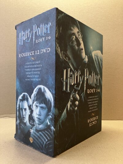 HARRY POTTER ROKY 1–6 – KOLEKCE 12 DVD
