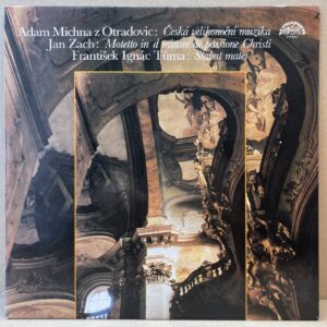 ČESKÁ VELIKONOČNÍ MUZIKA / MOTETTO IN D MINORE DE PASSIONE CHRISTI / STABAT MATER (LP)