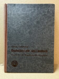 DEUTSCHES LEHR- UND LESEBUCH FÜR DIE FÜNFTE UND SECHSTE KLASSE DER MITTELSCHULEN