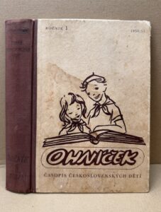 ORIGINÁLNÍ DESKY PRO ČASOPIS OHNÍČEK ROČ. I – 1950/51
