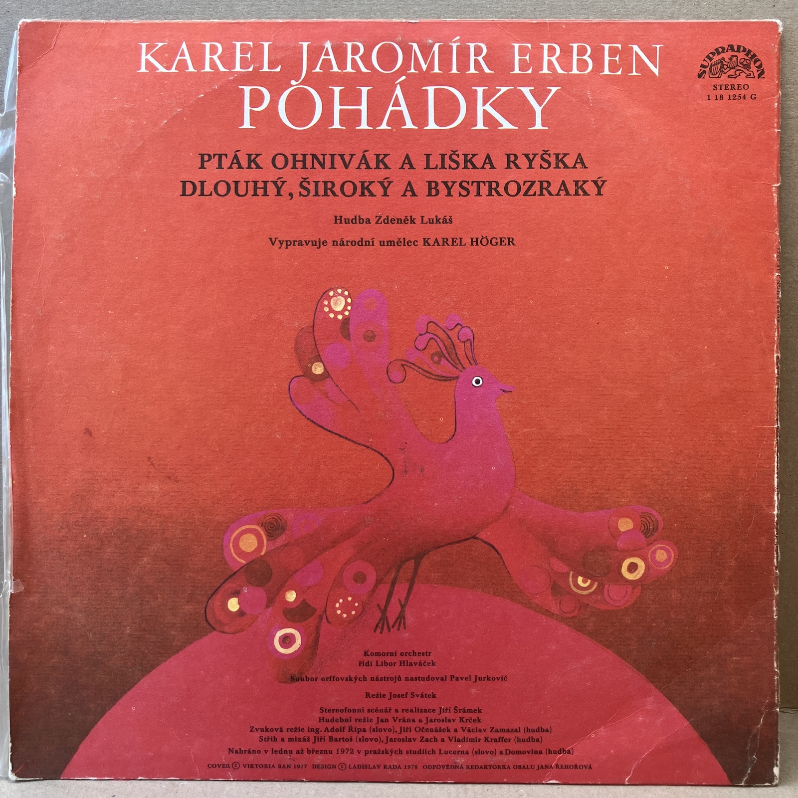 KAREL HÖGER – POHÁDKY (LP) - Obrázek 2