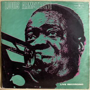 LOUIS ARMSTRONG – LIVE RECORDING (LP)