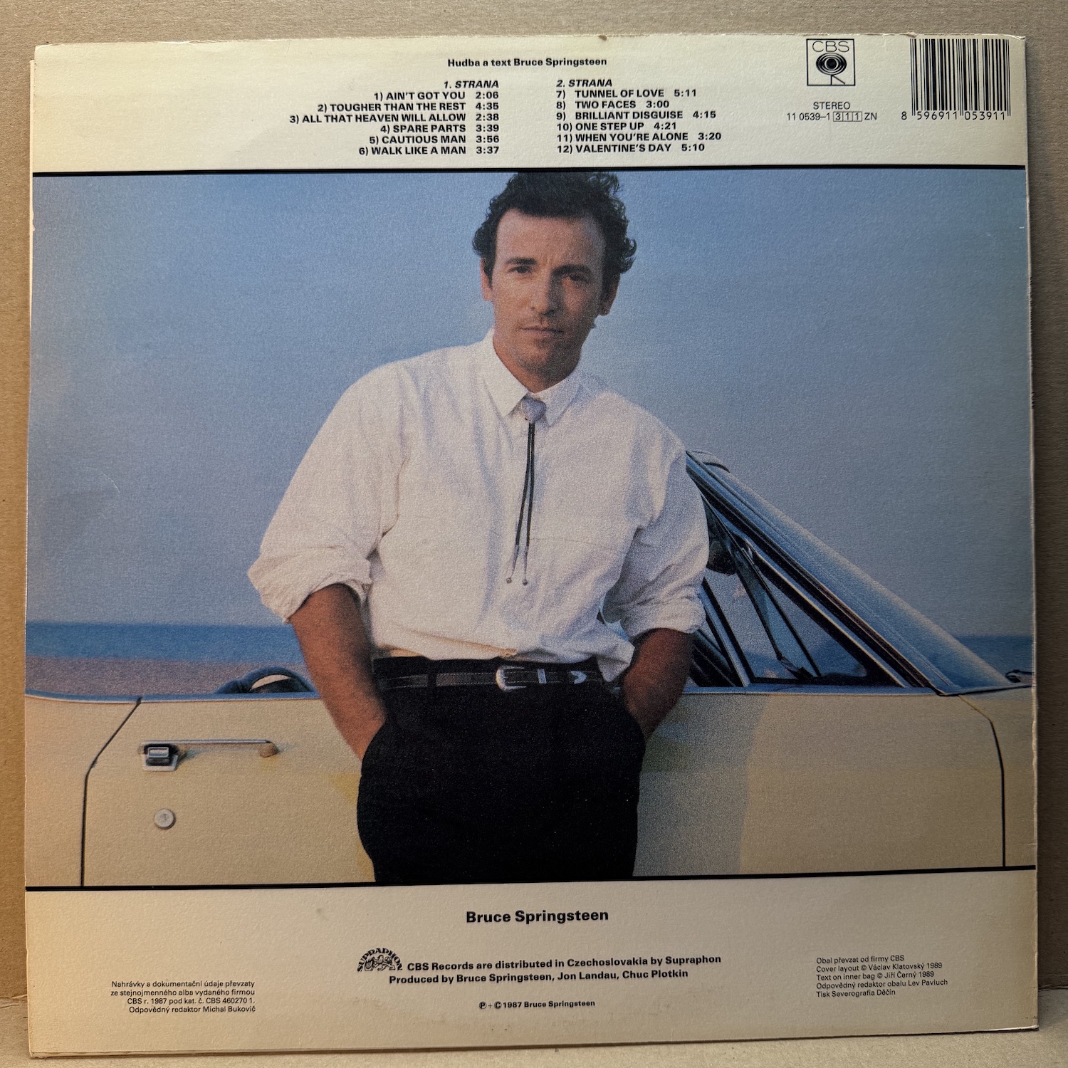BRUCE SPRINGSTEEN – TUNNEL OF LOVE (LP) - Obrázek 2