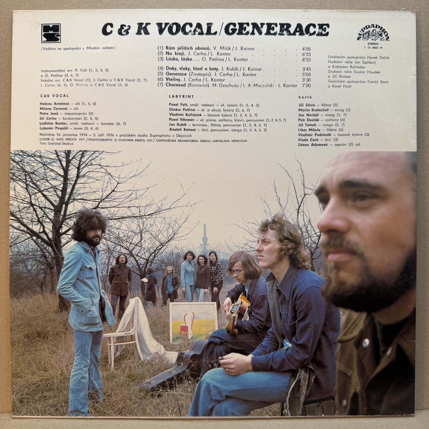 C & K VOCAL – GENERACE JE ALBUM SOUBORU C & K VOCAL. - Obrázek 2