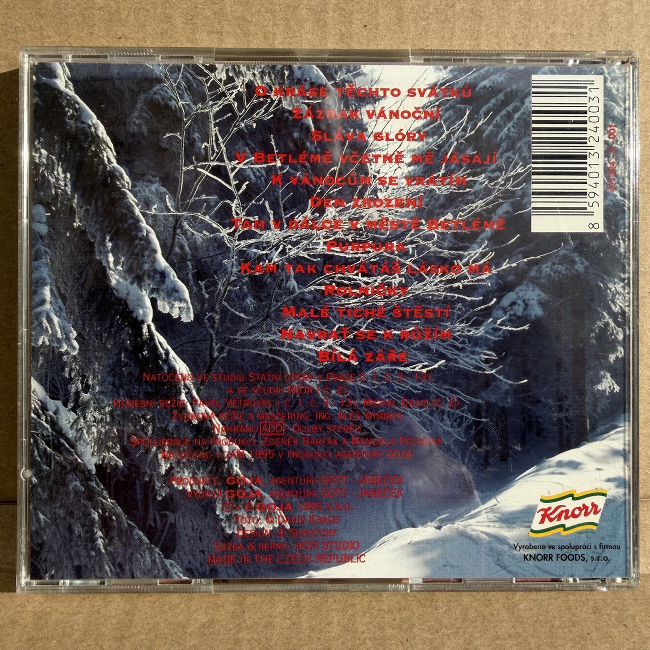 KAREL GOTT – ZÁZRAK VÁNOČNÍ (CD) - Obrázek 3