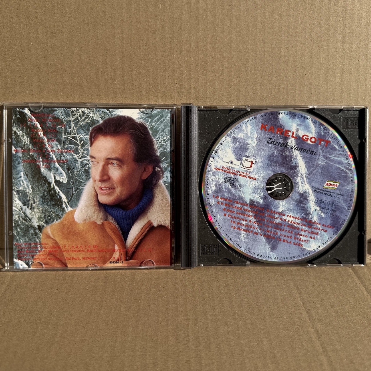 KAREL GOTT – ZÁZRAK VÁNOČNÍ (CD) - Obrázek 2