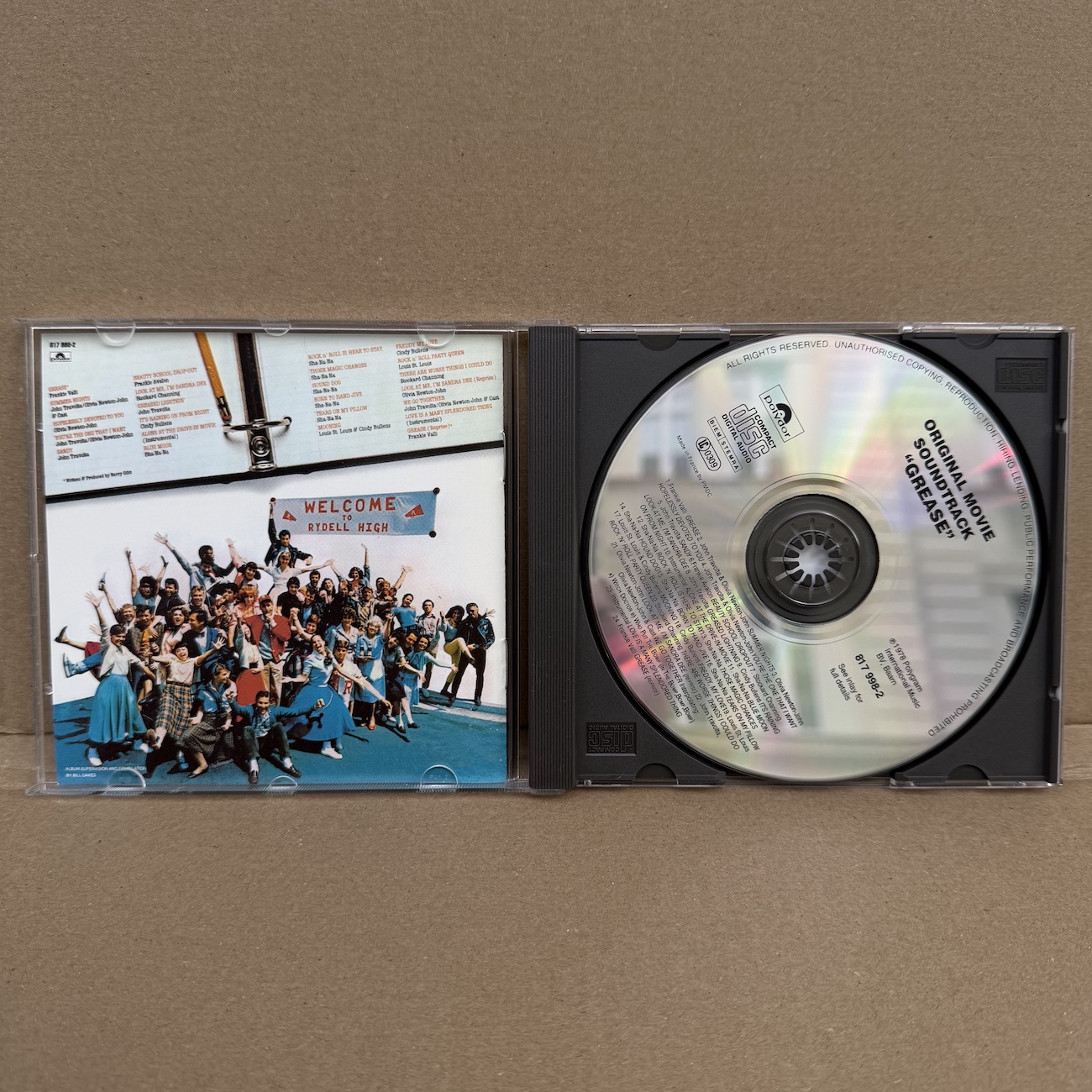 GREASE – THE ORIGINAL SOUNDTRACK FROM THE MOTION PICTURE (CD) - Obrázek 2