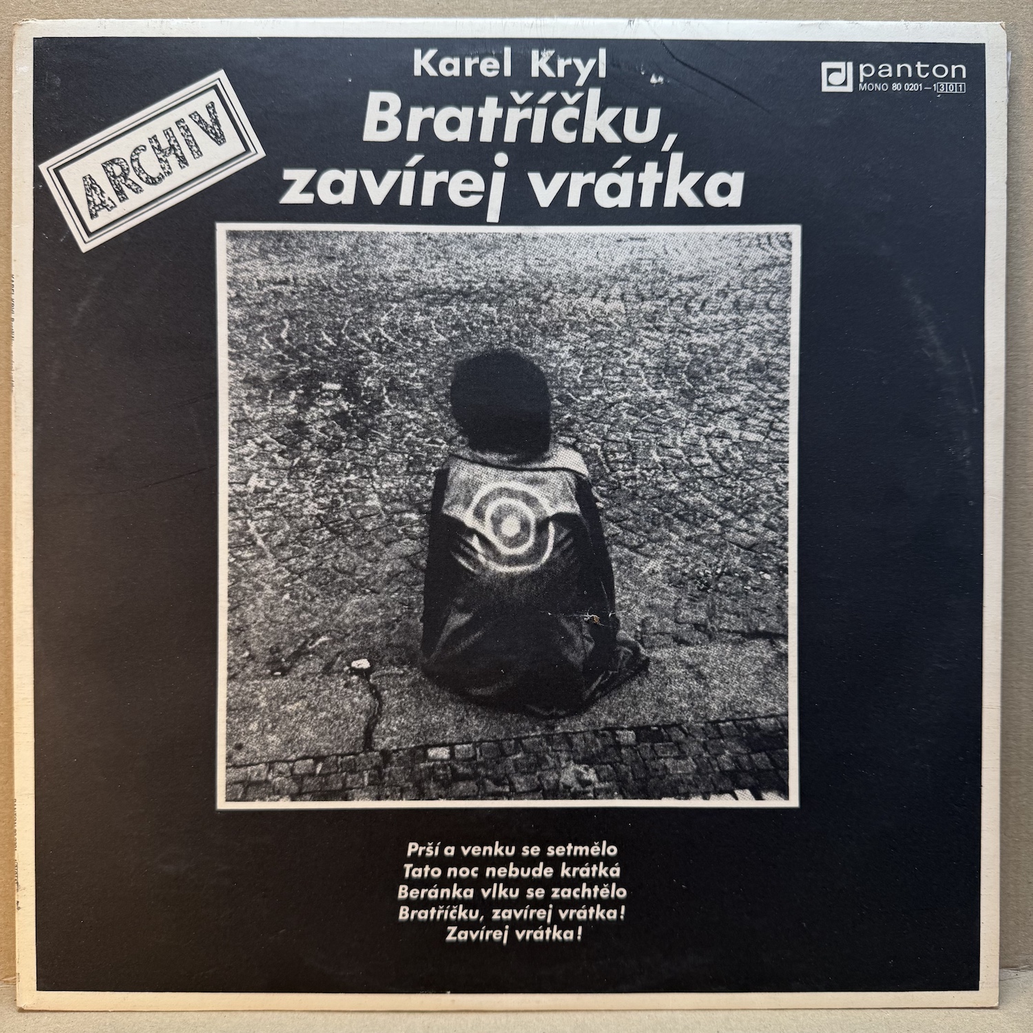 KAREL KRYL – BRATŘÍČKU, ZAVÍREJ VRÁTKA (LP)