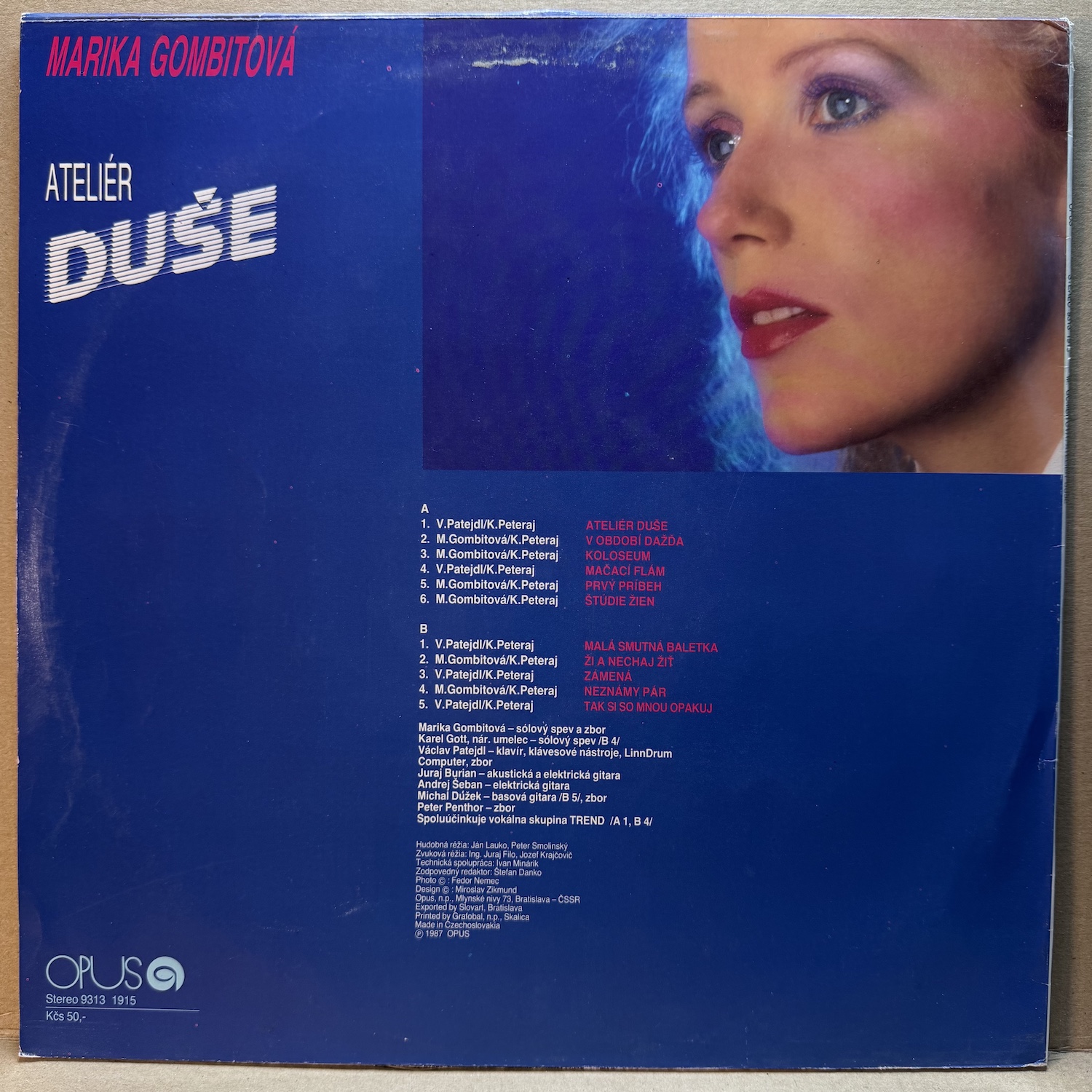 MARIKA GOMBITOVÁ – ATELIÉR DUŠE (LP) - Obrázek 2