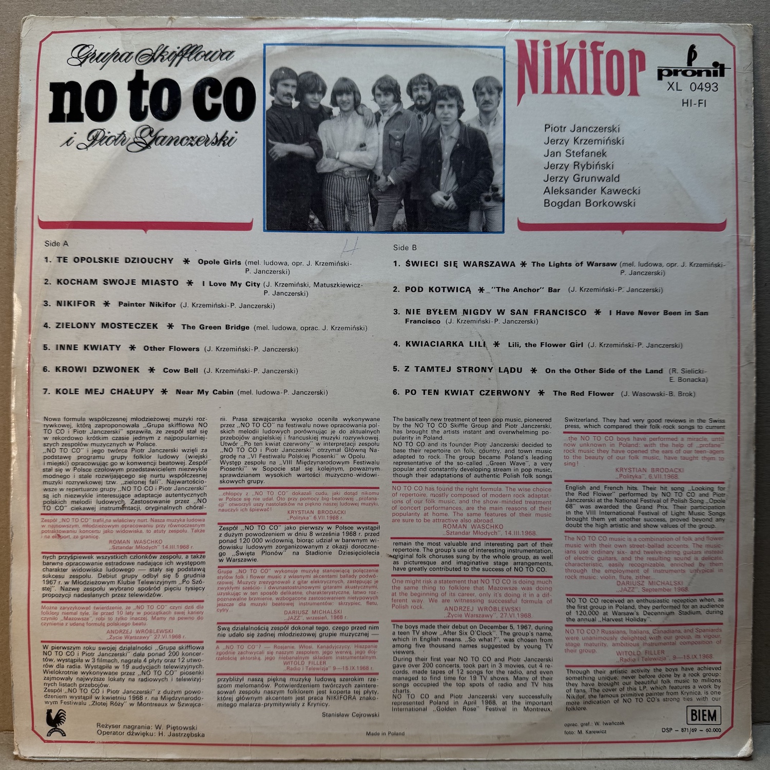 NO TO CO I PIOTR JANCZERSKI – NIKIFOR (LP) - Obrázek 2