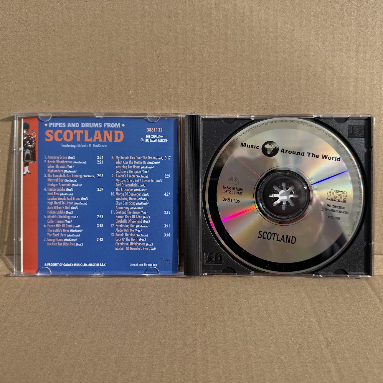 MUSIC AROUND THE WORLD – SCOTLAND (CD) - Obrázek 2
