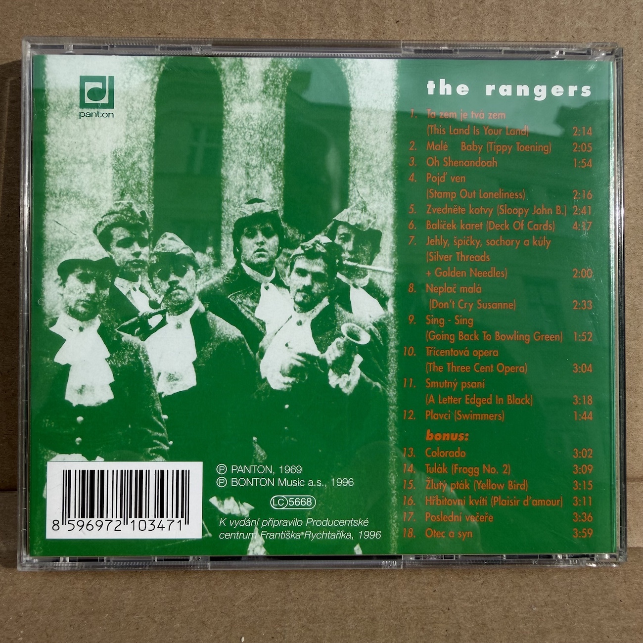 THE RANGERS – THE RANGERS (CD) - Obrázek 3